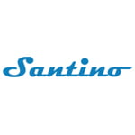 logo santino albastru