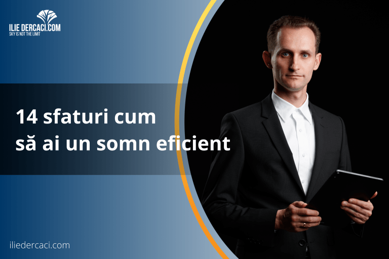 14 sfaturi cum să ai un somn eficient